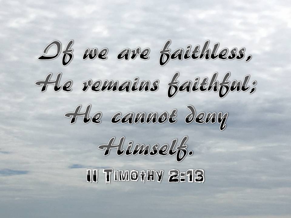 II Tim 2 13